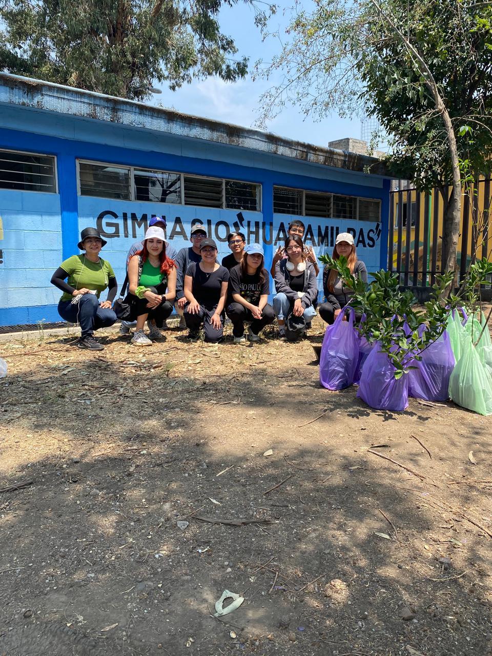 Equipo de Bet Ambiental en una jornada comunitaria